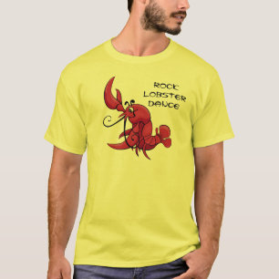石ロブスターのダンス Tシャツ