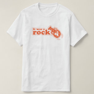 石ロブスター80sの大衆文化のレトロのグラフィック tシャツ