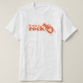 石ロブスター80sの大衆文化のレトロのグラフィック tシャツ