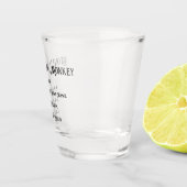 石付きアイリッシュモンキーノベルティショットグラス ショットグラス (右)