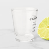 石付きアイリッシュモンキーノベルティショットグラス ショットグラス (左)