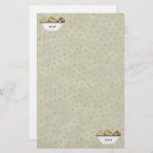 石初期のけん文具 便箋 (正面/裏面)