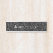 石効果テクスチャ名プレートデスクシンボルや象徴 サインプレート (正面)