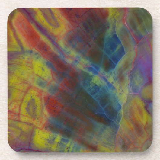 石化された木材（垂直） コースター (正面)