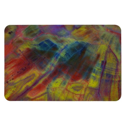 石化された木材（垂直） マグネット (横)