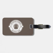 石化された森林国立公園サンツリー ラゲッジタグ (裏面横)