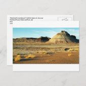 石化された森林砂漠アリゾナの風景の写真 ポストカード (正面/裏面)