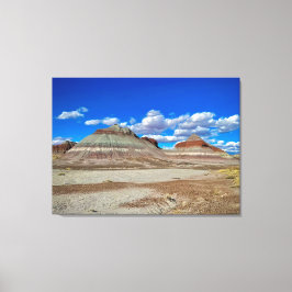 石化した森林山脈 キャンバスプリント