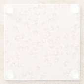 石化した森 ガラスコースター (裏面)