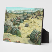 石化した森 フォトプラーク (側面)