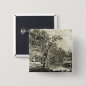 石化の春の眺めは一般に呼びました 缶バッジ (正面&裏面)