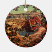 石化フォレストヴィンテージアリゾナオーナメント セラミックオーナメント (裏面)