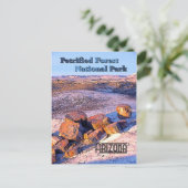 石化フォレストヴィンテージスタイル ポストカード (スタンド正面)