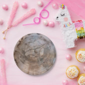 石化木材プレート ペーパープレート (パーティー)