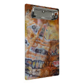 石化木材茶 ミニクリップボード (アングル)