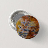 石化木材茶 缶バッジ (正面&裏面)