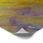 石化木材 ポスター (角)