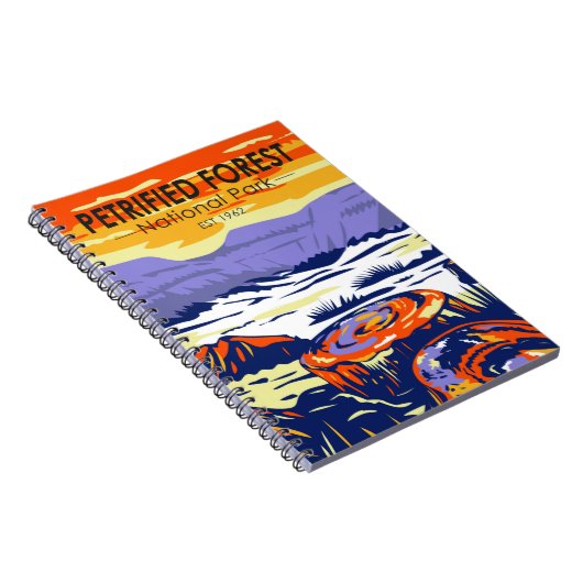 石化林国立公園アリゾナヴィンテージ ノートブック (右側)