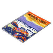 石化林国立公園アリゾナヴィンテージ ノートブック (左側)