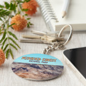 石化森林国立公園アリゾナヴィンテージ キーホルダー (側面)