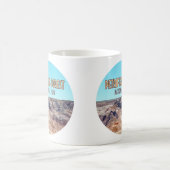 石化森林国立公園アリゾナヴィンテージ コーヒーマグカップ (中央)