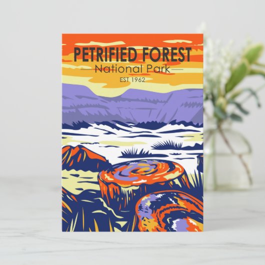 石化森林国立公園アリゾナヴィンテージ シーズンカード (スタンド正面)