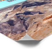 石化森林国立公園アリゾナヴィンテージ ポスター (角)