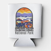 石化森林国立公園アリゾナヴィンテージ 缶クーラー (正面)