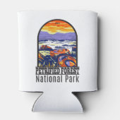 石化森林国立公園アリゾナヴィンテージ 缶クーラー (裏面)