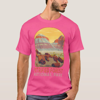 石化森林国立公園アリゾナ山碑 Tシャツ