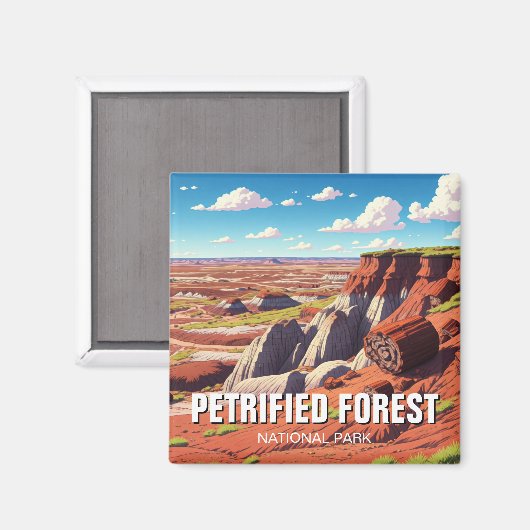 石化森林国立公園 マグネット (正面/裏面)