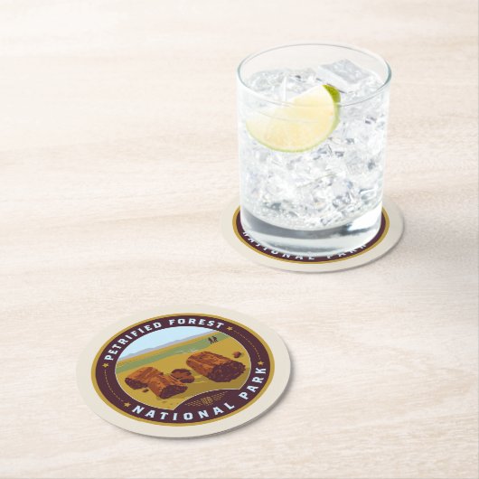 石化森林国立公園 ラウンドペーパーコースター (インサイチュ)