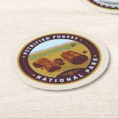 石化森林国立公園 ラウンドペーパーコースター (アングル)