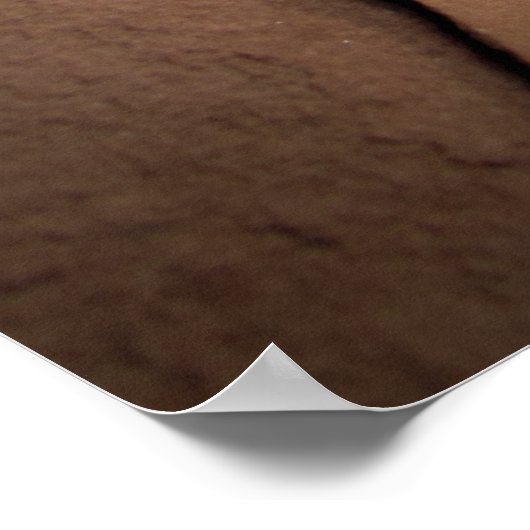 石十字墓石 ポスター (角)