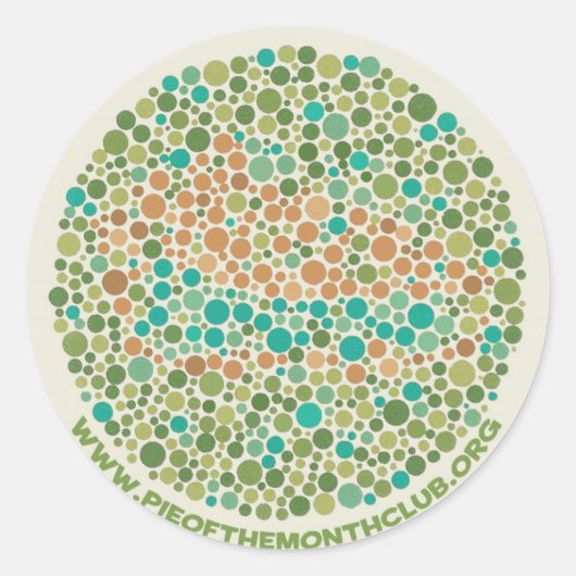 石原パイステッカー ラウンドシール (正面)