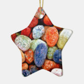 石及び小石 セラミックオーナメント (左)