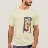 石古天道木色ティー Tシャツ (正面)