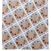 石周期の地質学の地球科学 シャワーカーテン (正面)