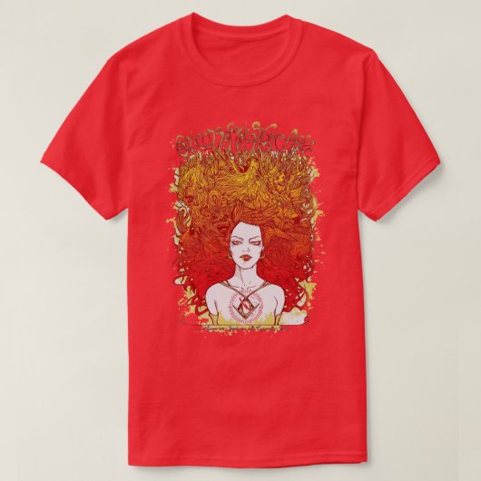 石器時代の女王 Tシャツ (デザイン正面)