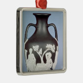 石器、ポートランドつぼのコピー メタルオーナメント (右)