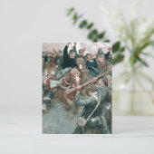 石垣のように立つジャクソン旅団 ポストカード (スタンド正面)