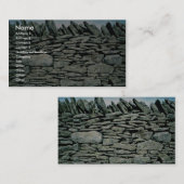 石垣の壁 名刺 (正面/裏面)
