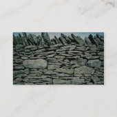 石垣の壁 名刺 (裏面)
