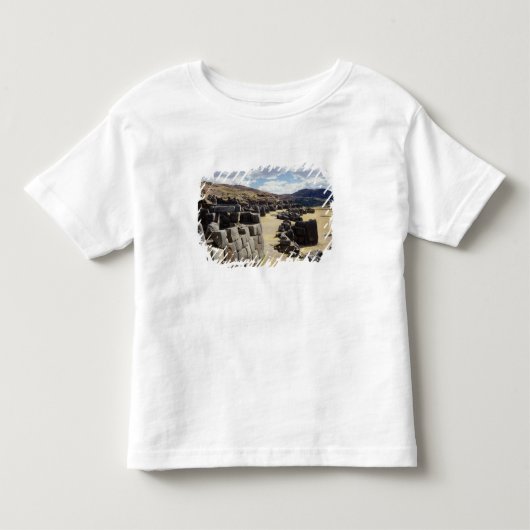 石塀の眺め トドラーTシャツ (正面)