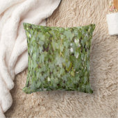 石塀を覆う植物 クッション (ブランケット)