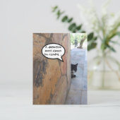 石壁の向こうのネコ探偵 / 父の日 ポストカード (スタンド正面)