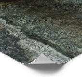 石壁の屋外ランプ ポスター (角)