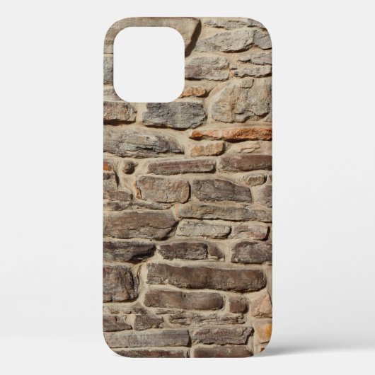 石壁の素朴なテクスチャ背景 Case-Mate iPhoneケース (裏面)