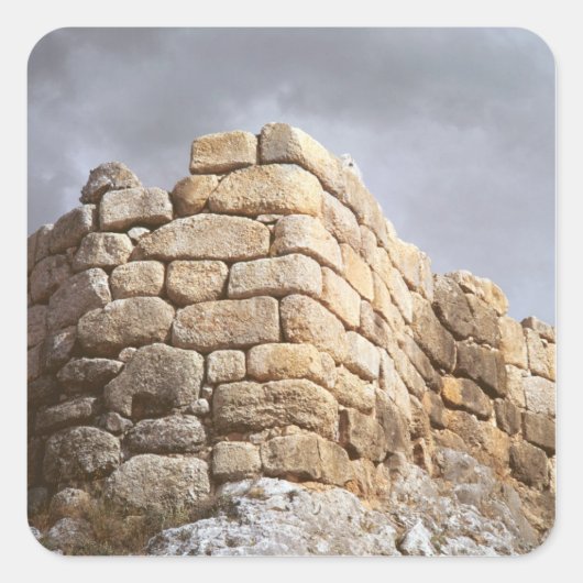 石壁の詳細 スクエアシール (正面)