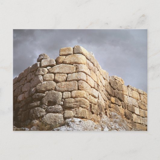 石壁の詳細 ポストカード (正面)